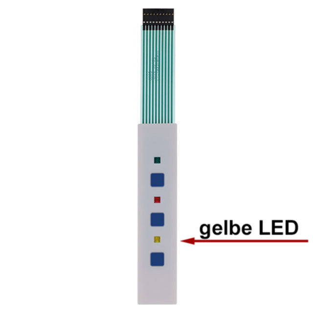 Ersatz LED Folientastatur AFRISO Leckanzeiger Europress, Eurovac, OM 5 43728