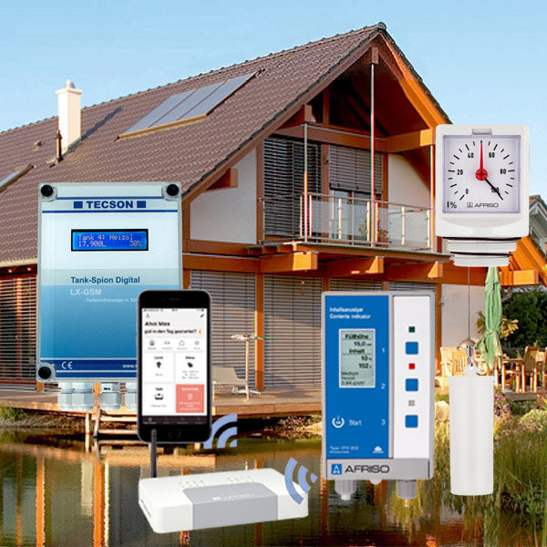 Smart Home Füllstandsmessgeräte von Afriso und Tecson
