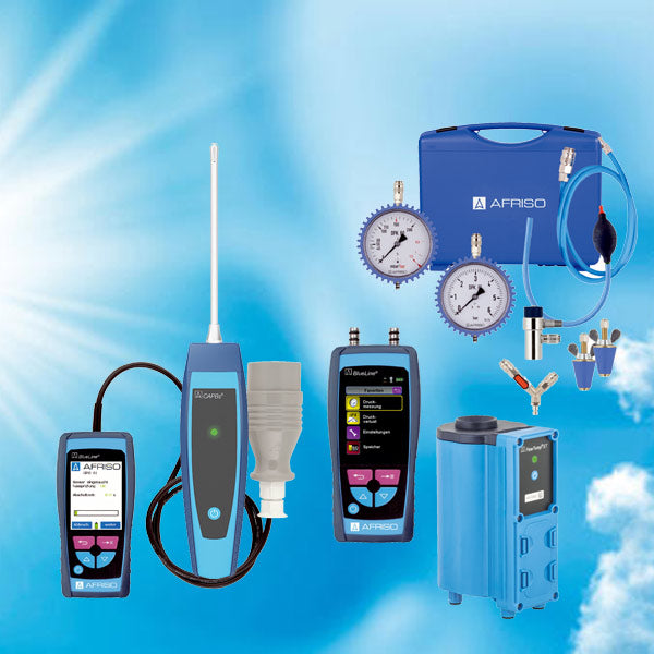 Afriso tragbare Messgeräte