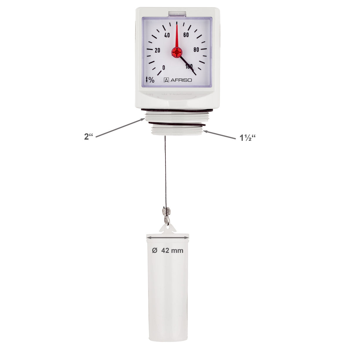 Mechanischer Tankinhaltsanzeiger Unimess von AFRISO 11500