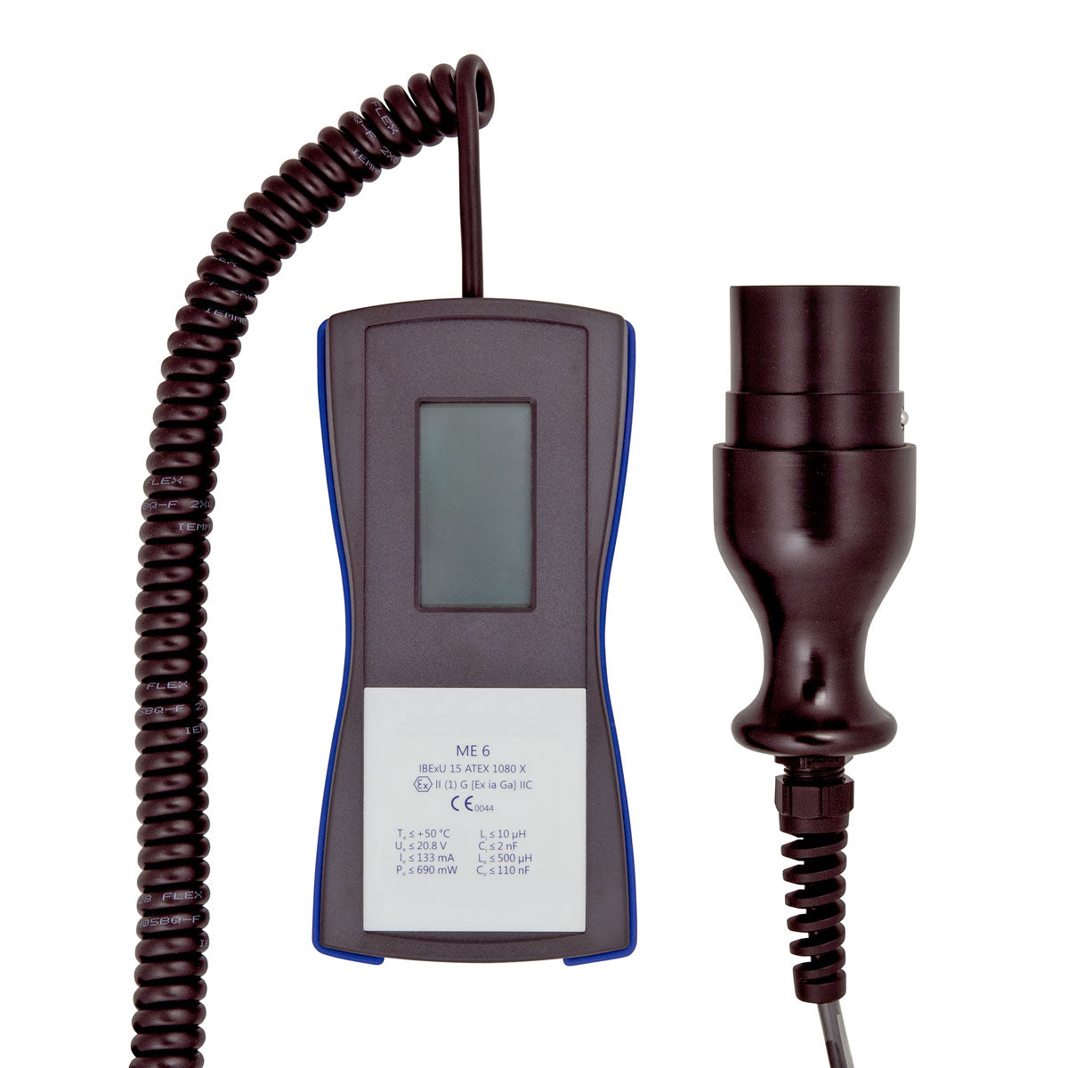 ATEX-baumustergeprüftes Grenzwertgeberprüfgerät ME 6 Zur echten Funktionsprüfung von Grenzwertgebern in Ex-gefährdeten Bereichen