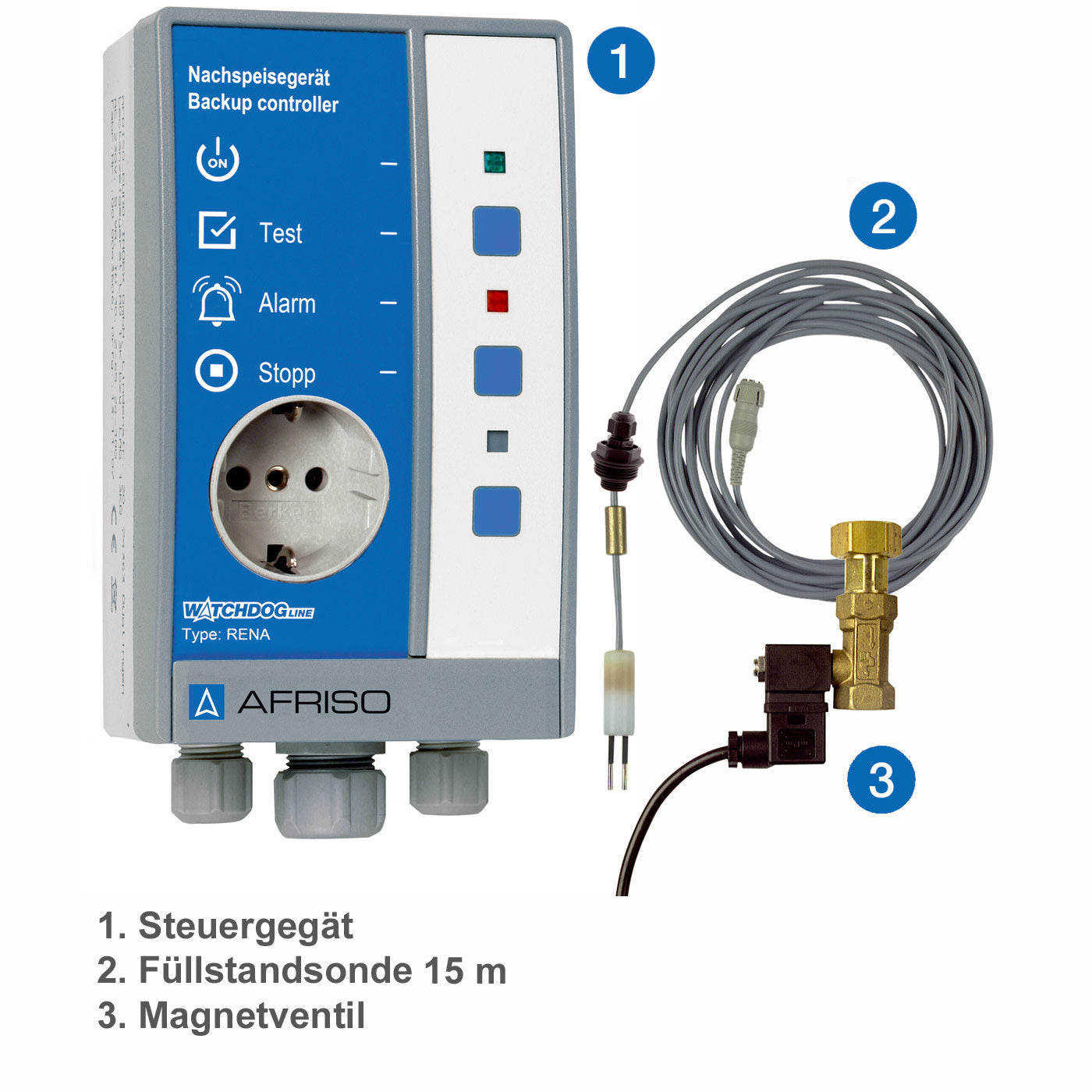 RENA Komplettset tur Trinkwassernachspeisung in Regenwassertanks