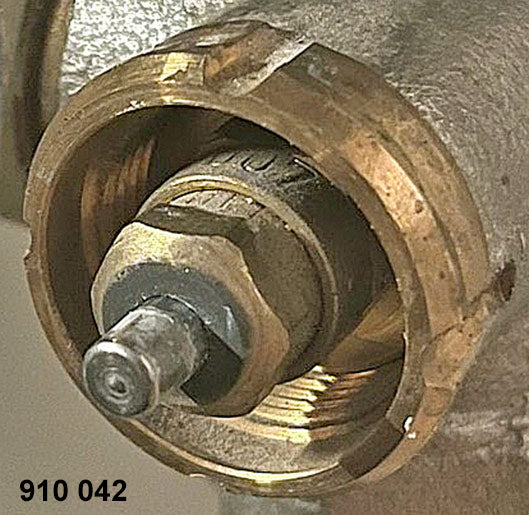 Umrüst-Adapter Gampper Thermostat-Regelkopf auf Gewindeanschluss M30