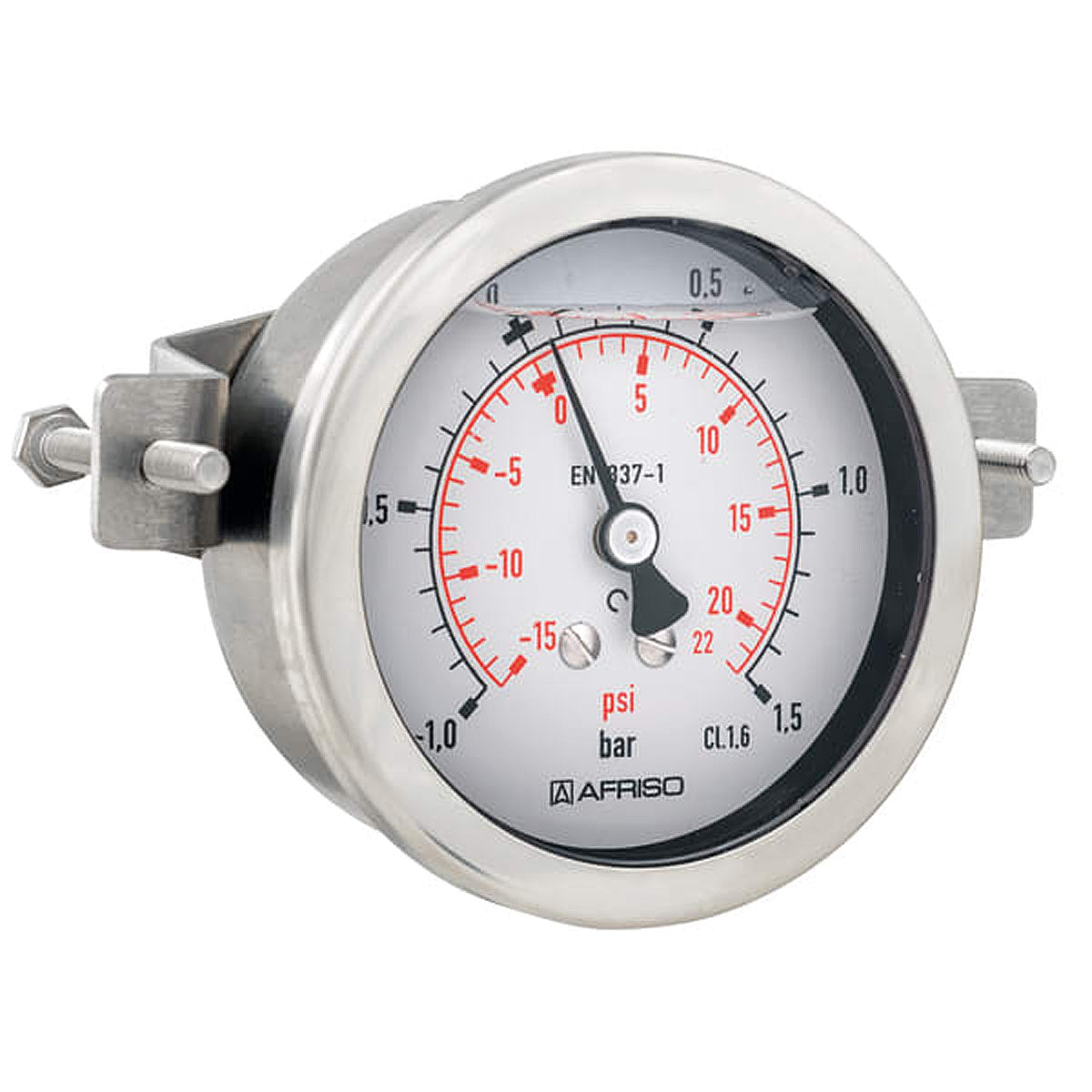 Rohrfeder-Glyzerinmanometer Typ D7 RF63Gly