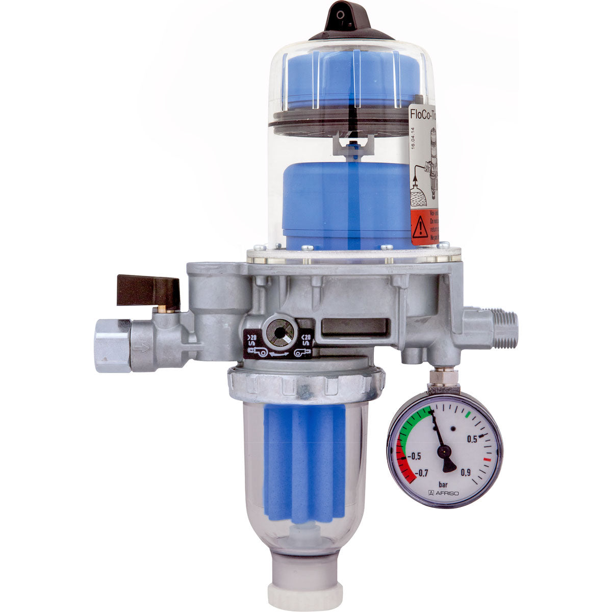 Heizölfilter mit autom. Entlüftung FloCo-Top-2KM mit Mehrfachfilterung