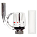 Thermostat-Regelkopf 323 F, schwarz/eiß mit Fernfühler (2m Kapillarrohr) und Abdeckung, Gewindeanschluss M 30